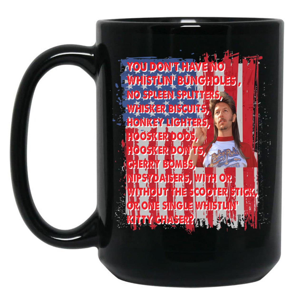 4Th Of July Merica Funny With Vintage Name Joe Lover Family Relaxed Fit Black Coffee Mug