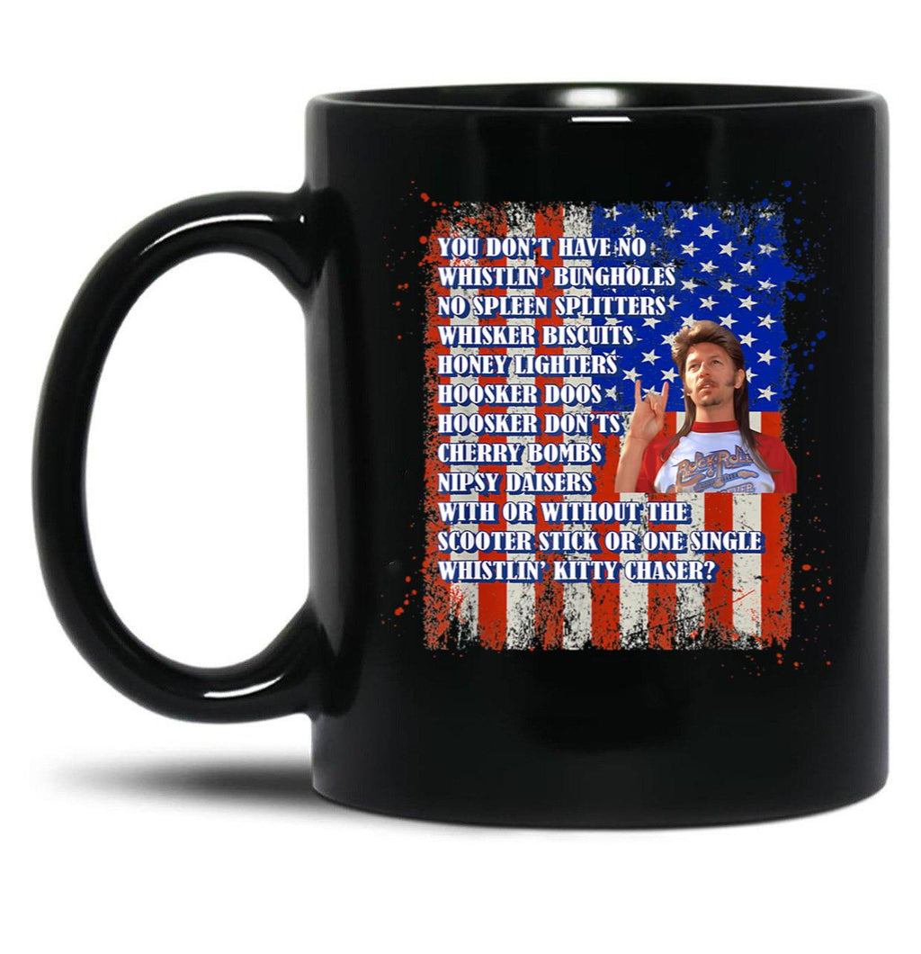 4Th Of July Merica Funny With Vintage Name Joe Lover Family Black Coffee Mug