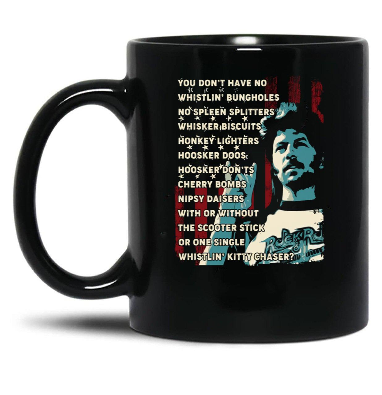 4Th Of July Black Coffee Mug