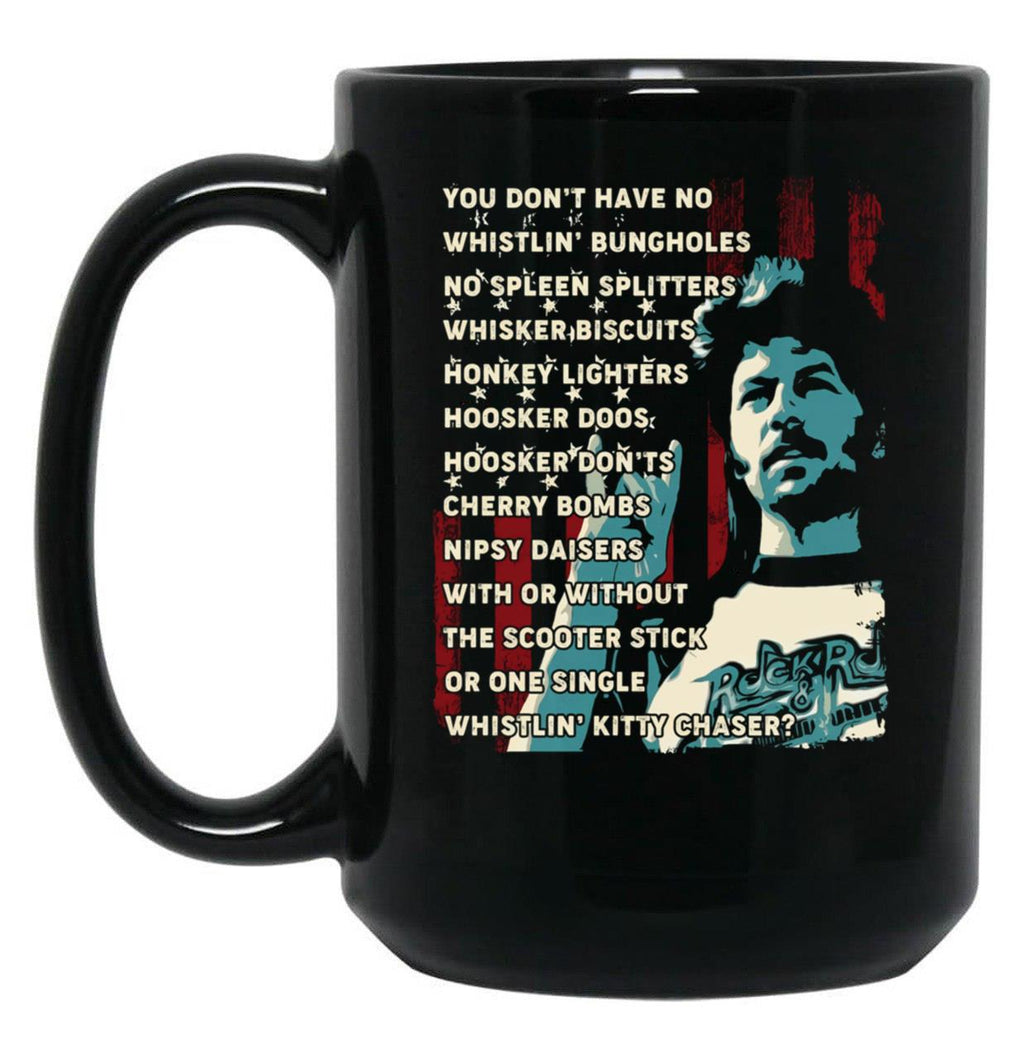 4Th Of July Black Coffee Mug