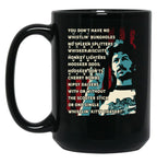 4Th Of July Black Coffee Mug