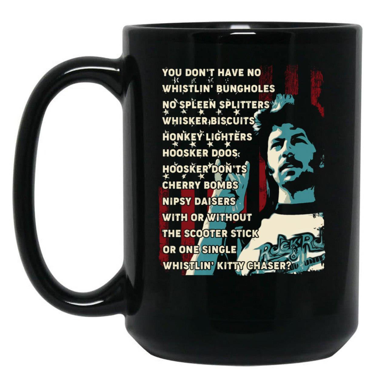 4Th Of July Black Coffee Mug