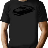 50'S Fastback Restomod T-Shirt for Men & Women, T-Shirts Graphic Tee - Black