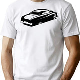 50'S Fastback Restomod T-Shirt for Men & Women, T-Shirts Graphic Tee - White