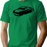 50'S Fastback Restomod T-Shirt for Men & Women, T-Shirts Graphic Tee - Green