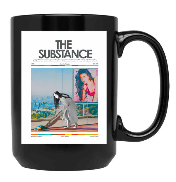 The Substance Black Coffee Mug, Gift Coffee Mug Style 14