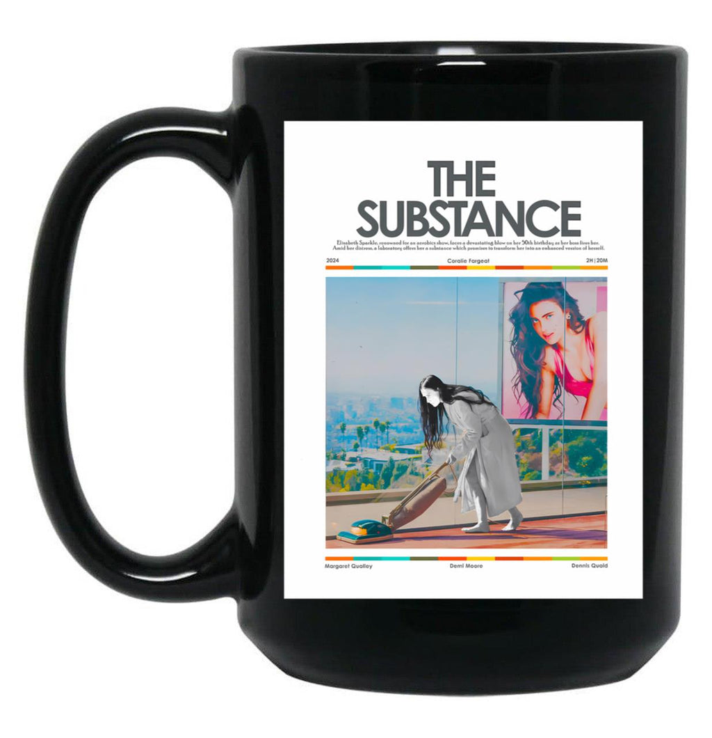 The Substance Black Coffee Mug, Gift Coffee Mug Style 14