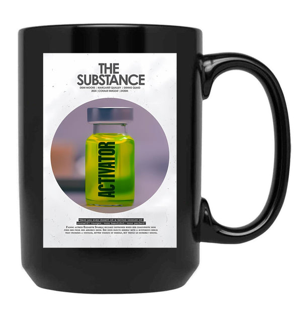 The Substance Black Coffee Mug, Gift Coffee Mug Style 15