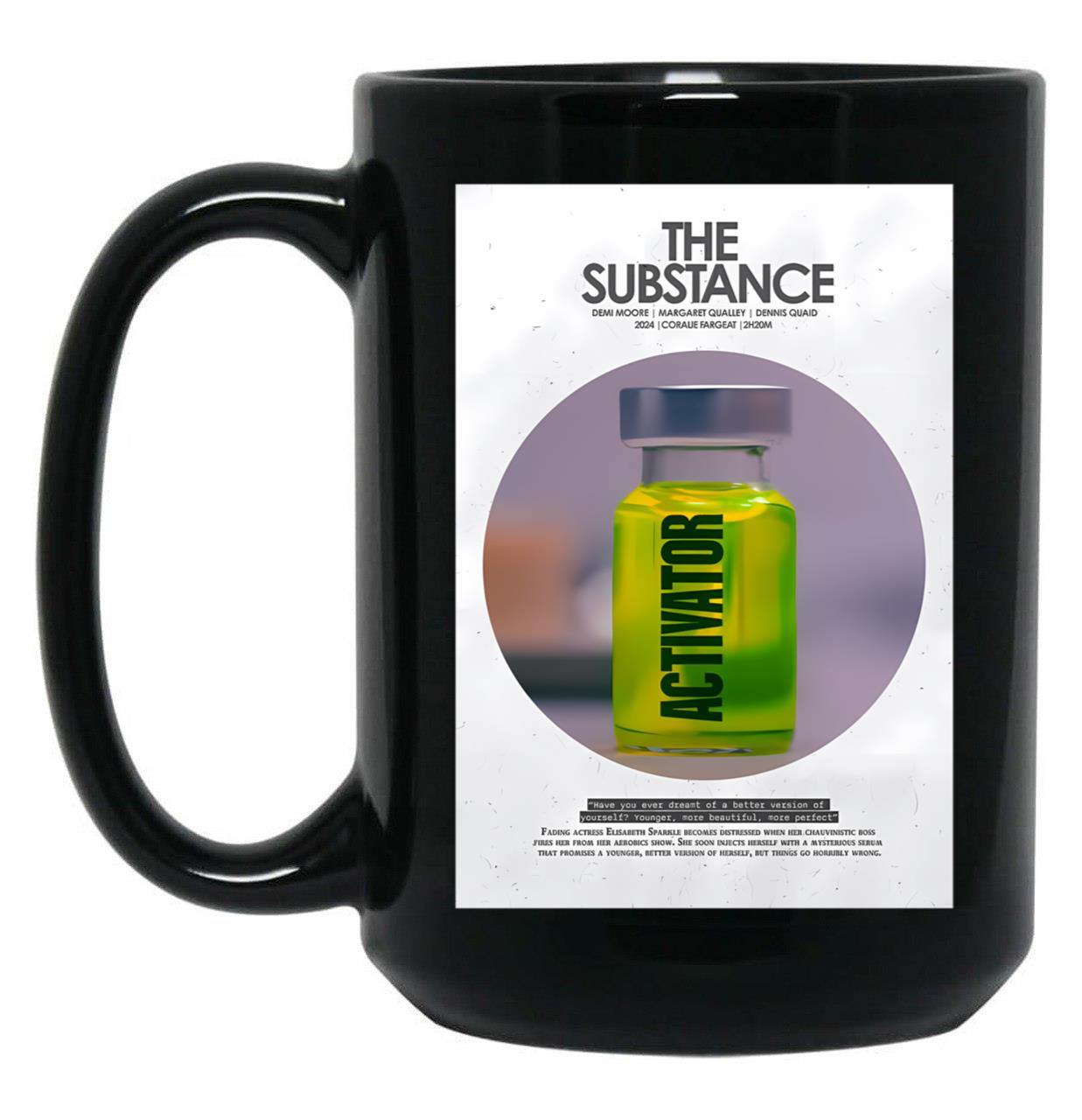 The Substance Black Coffee Mug, Gift Coffee Mug Style 15