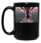 The Substance Horror Movie Margaret Qualley Film Demi Moore Black Coffee Mug, Gift Coffee Mug