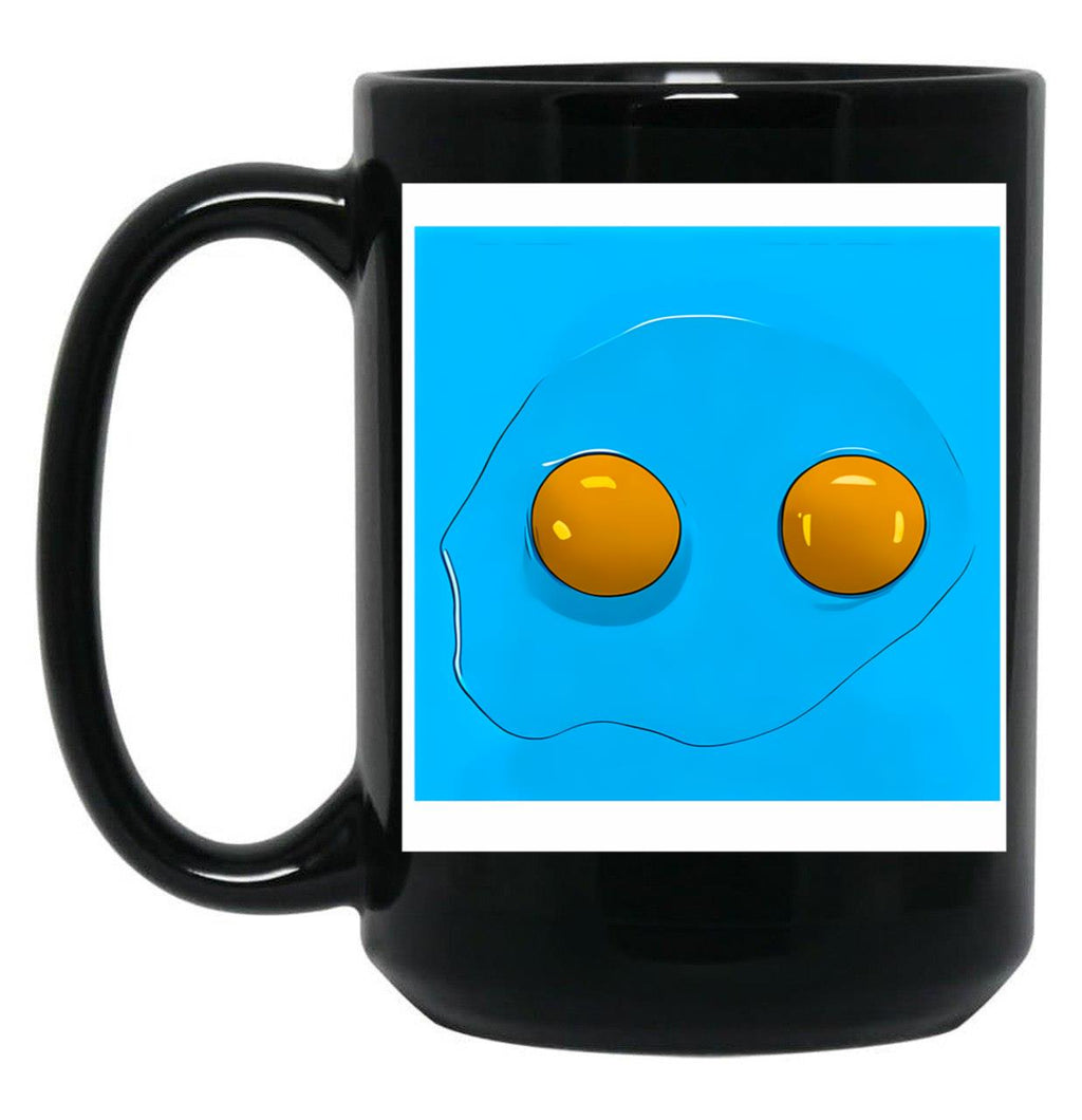 The Substance Eggs Black Coffee Mug, Gift Coffee Mug