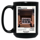 The Substance Black Coffee Mug, Gift Coffee Mug Style 17