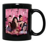 Margaret Qualley Bootleg Styles Black Coffee Mug, Gift Coffee Mug - Black