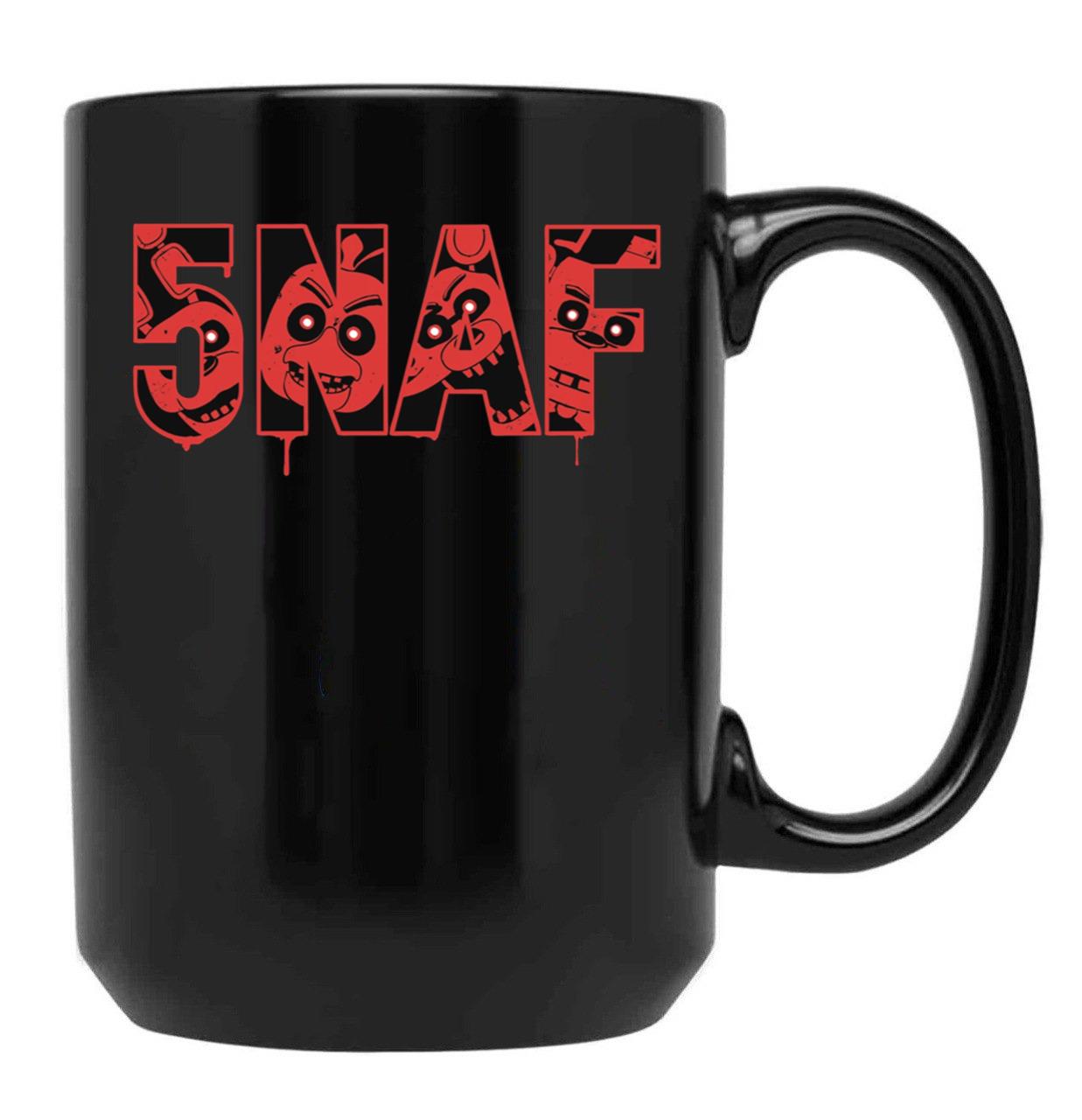 5NAF Five Nights at Freddy_s Classic Black Coffee Mug, Gift Coffee Mug