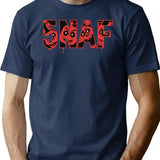 5NAF Five Nights at Freddy_s Classic Premium Heavyweight Cotton T-Shirt - Navy