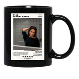 The Substance Elizabeth Black Coffee Mug, Gift Coffee Mug - Black
