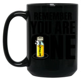The Substance - Remember You Are One Black Coffee Mug, Gift Coffee Mug