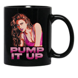 Margaret Qualley Pump It Up Black Coffee Mug, Gift Coffee Mug - Black