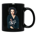 Margaret Qualley Signature Black Coffee Mug, Gift Coffee Mug - Black