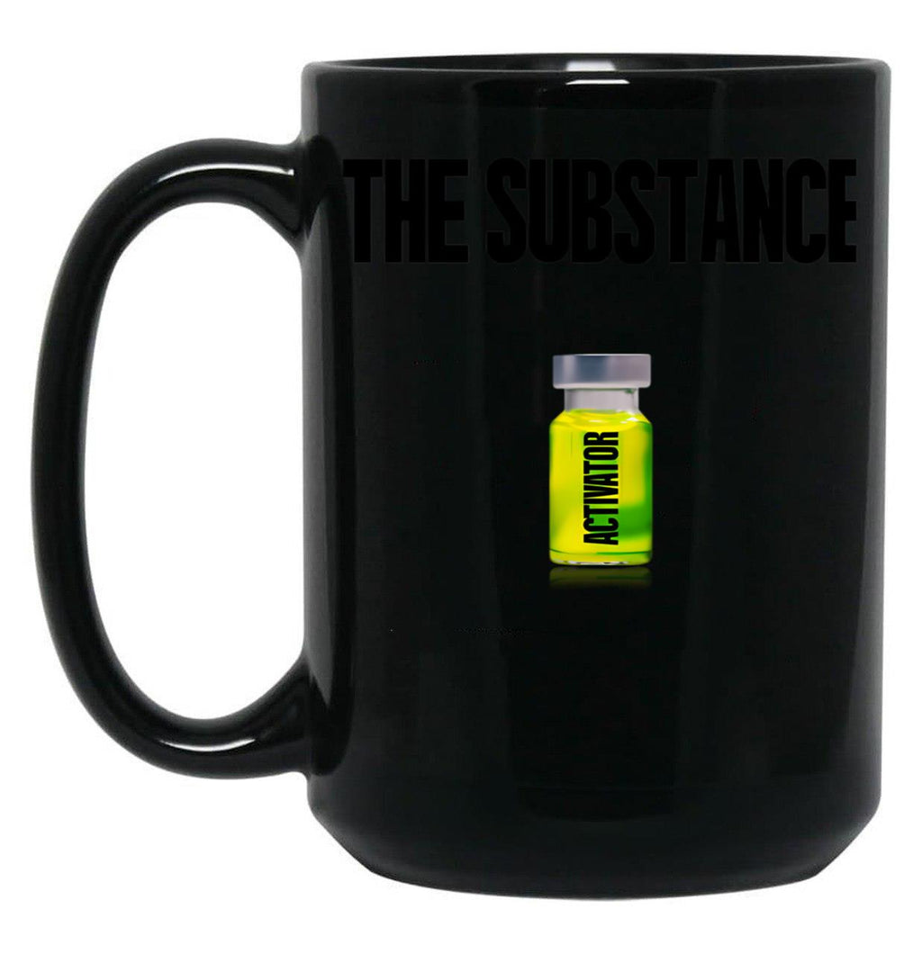 The Substance (Activator) Black Coffee Mug, Gift Coffee Mug