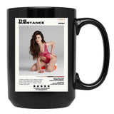 The Substance Sue Black Coffee Mug, Gift Coffee Mug