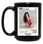 The Substance Sue Black Coffee Mug, Gift Coffee Mug