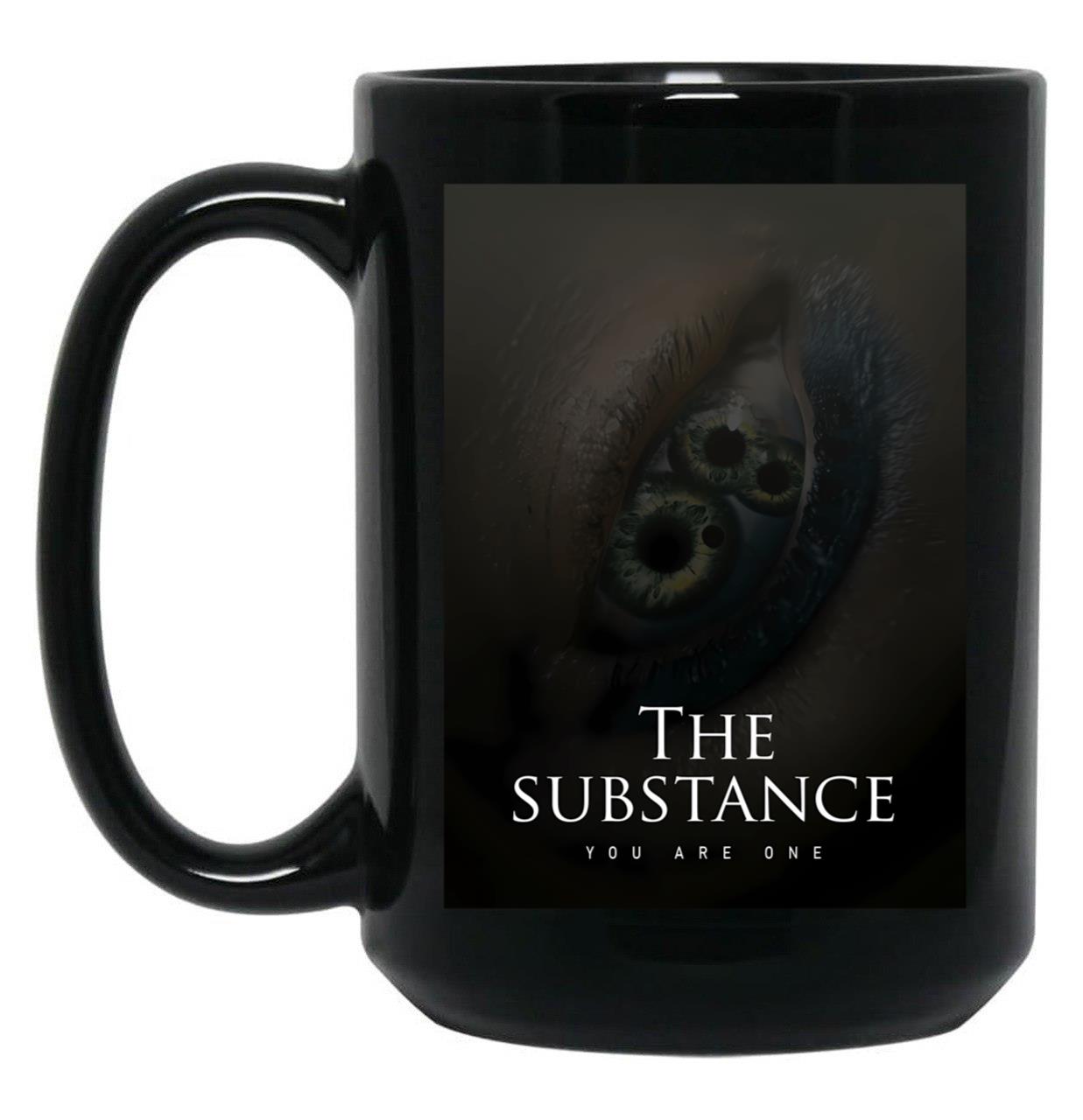 The Substance Movie Black Coffee Mug, Gift Coffee Mug Style 6