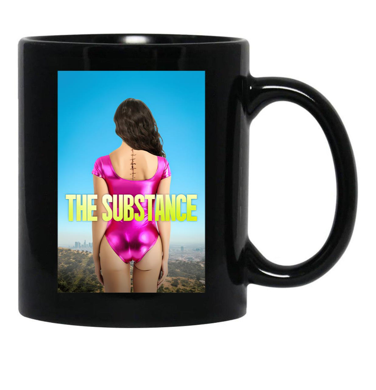 The Substance Black Coffee Mug, Gift Coffee Mug Style 21 - Black