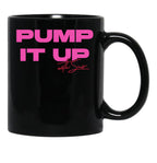 Pump It Up With Sue The Substance Movie Black Coffee Mug, Gift Coffee Mug - Black