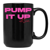 Pump It Up With Sue The Substance Movie Black Coffee Mug, Gift Coffee Mug