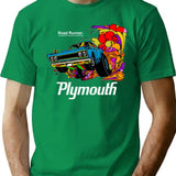 70'S Muscle Car T-Shirt for Men & Women, T-Shirts Graphic Tee - Green