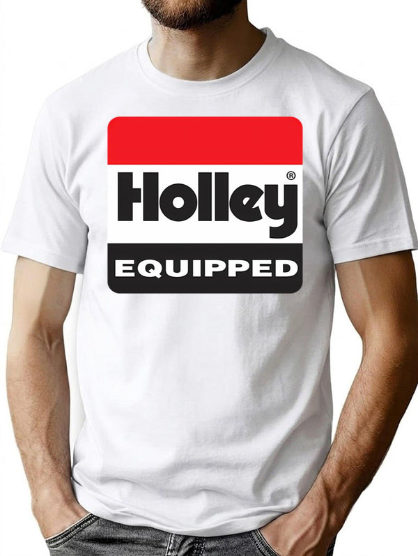 70S80S Vintage Holley Carburetors T-Shirt for Men & Women, T-Shirts Graphic Tee - White