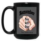 The Substance Black Coffee Mug, Gift Coffee Mug Style 22