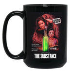 The Sustance Horror 2024 Black Coffee Mug, Gift Coffee Mug
