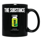 The Substance Movie Black Coffee Mug, Gift Coffee Mug Style 8 - Black