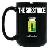 The Substance Movie Black Coffee Mug, Gift Coffee Mug Style 8