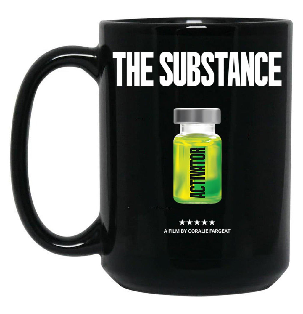 The Substance Movie Black Coffee Mug, Gift Coffee Mug Style 8
