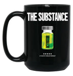 The Substance Movie Black Coffee Mug, Gift Coffee Mug Style 8