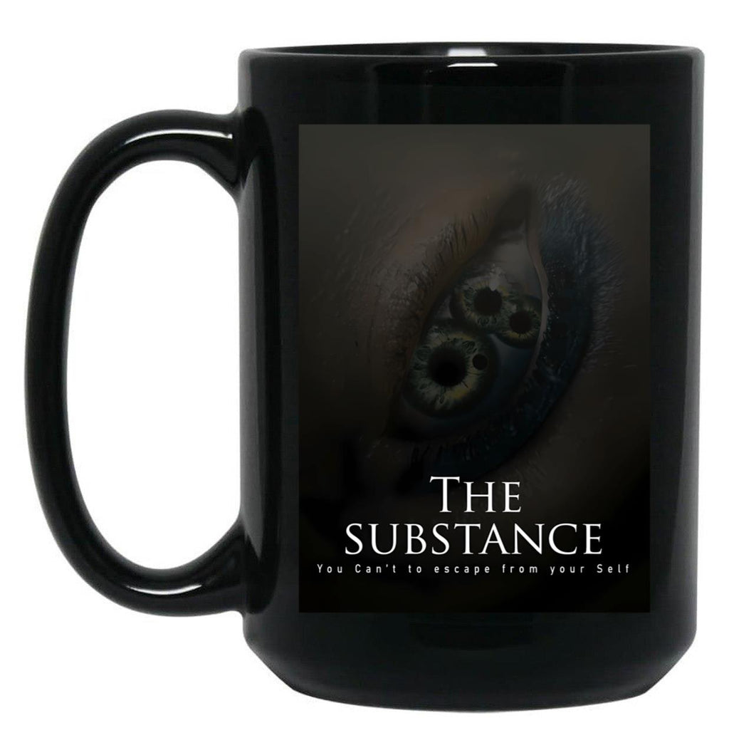 The Substance Movie Black Coffee Mug, Gift Coffee Mug Style 9
