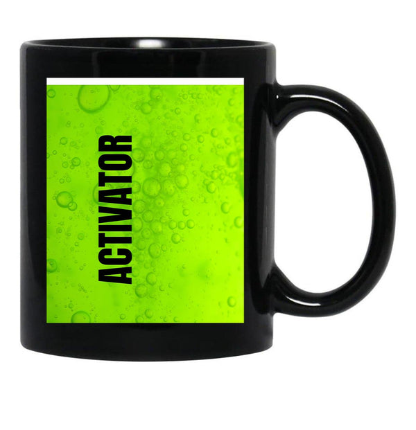 Activator - The Substance Black Coffee Mug, Gift Coffee Mug - Black