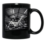 Margaret Qualley Horror Black Coffee Mug, Gift Coffee Mug - Black