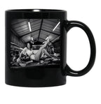 Margaret Qualley Horror Black Coffee Mug, Gift Coffee Mug - Black