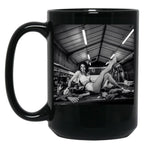 Margaret Qualley Horror Black Coffee Mug, Gift Coffee Mug