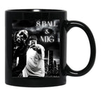 8 Ball Mjg Design Black Coffee Mug, Gift Coffee Mug - Black