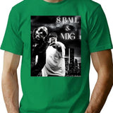 8 Ball Mjg Design Premium Heavyweight Cotton T-Shirt - Green