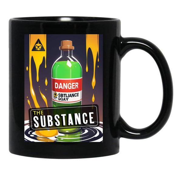 The Substance Black Coffee Mug, Gift Coffee Mug Style 23 - Black