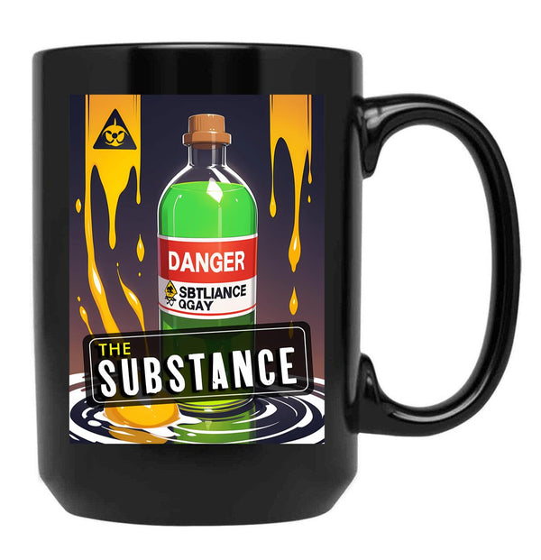 The Substance Black Coffee Mug, Gift Coffee Mug Style 23