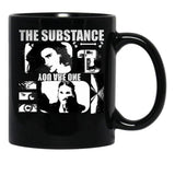 The Substance Black Coffee Mug, Gift Coffee Mug Style 24 - Black