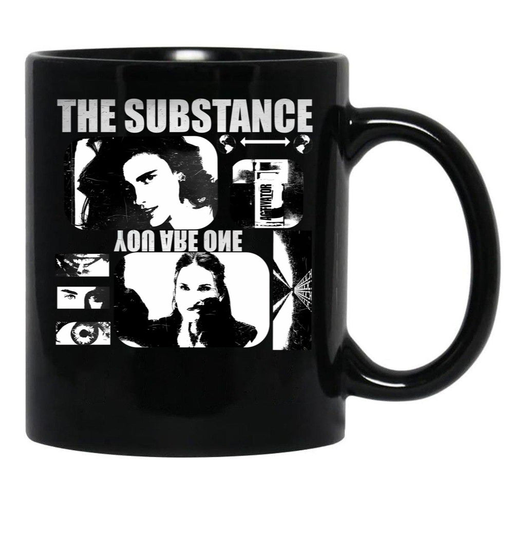 The Substance Black Coffee Mug, Gift Coffee Mug Style 24 - Black
