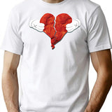 808S And Heartbreak T-Shirt for Men & Women, T-Shirts Graphic Tee - White